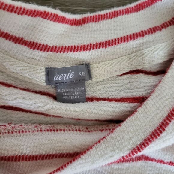 Aerie OVERSIZED striped sweater - Picture 3 of 5